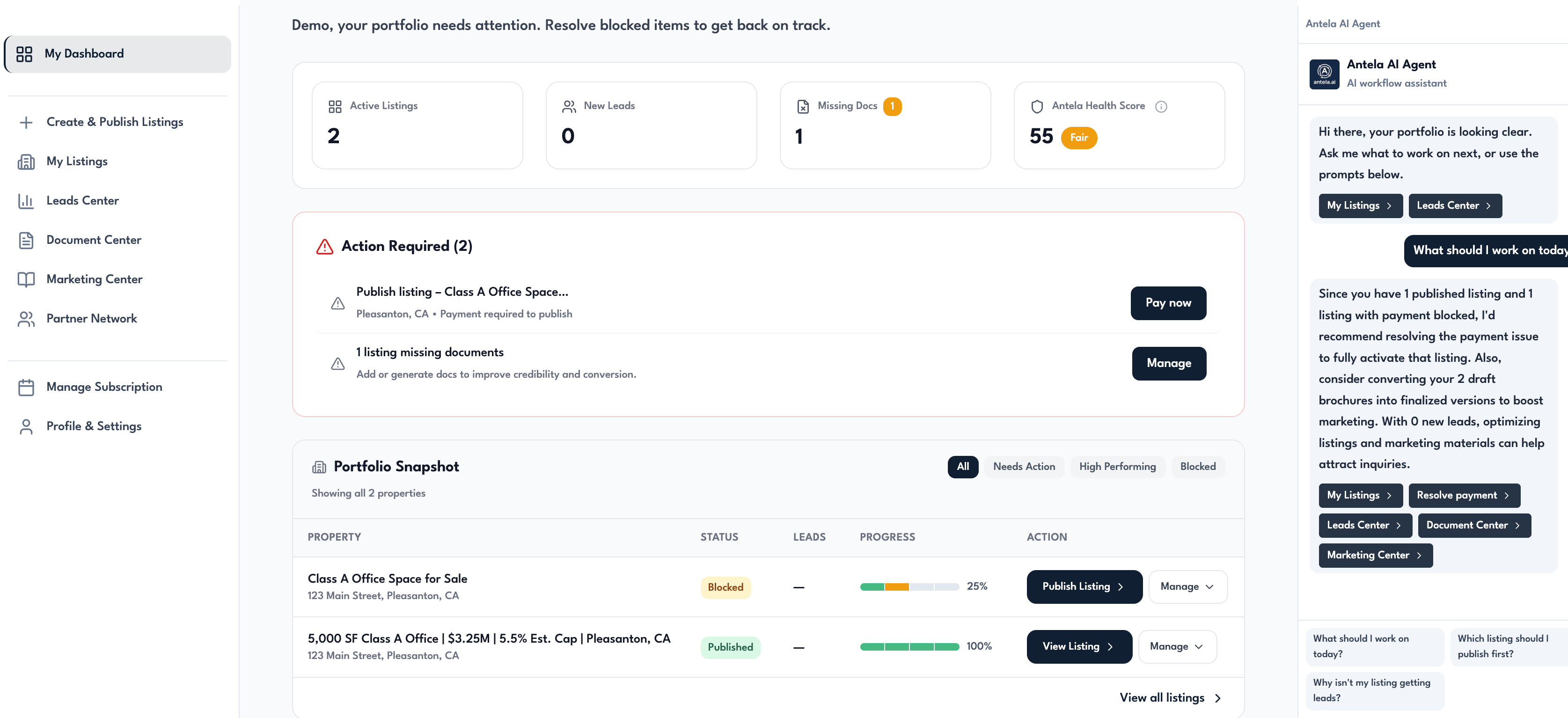Workflow coverage across the deal lifecycle — click to play video